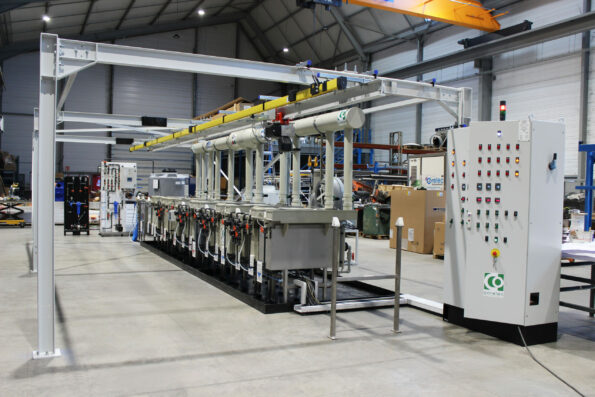 Ligne d'anodisation sulfo-tartrique pour un constructeur aéronautique